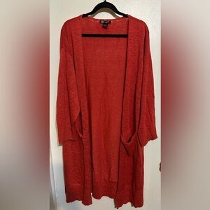 Women’s Gramercy red duster L